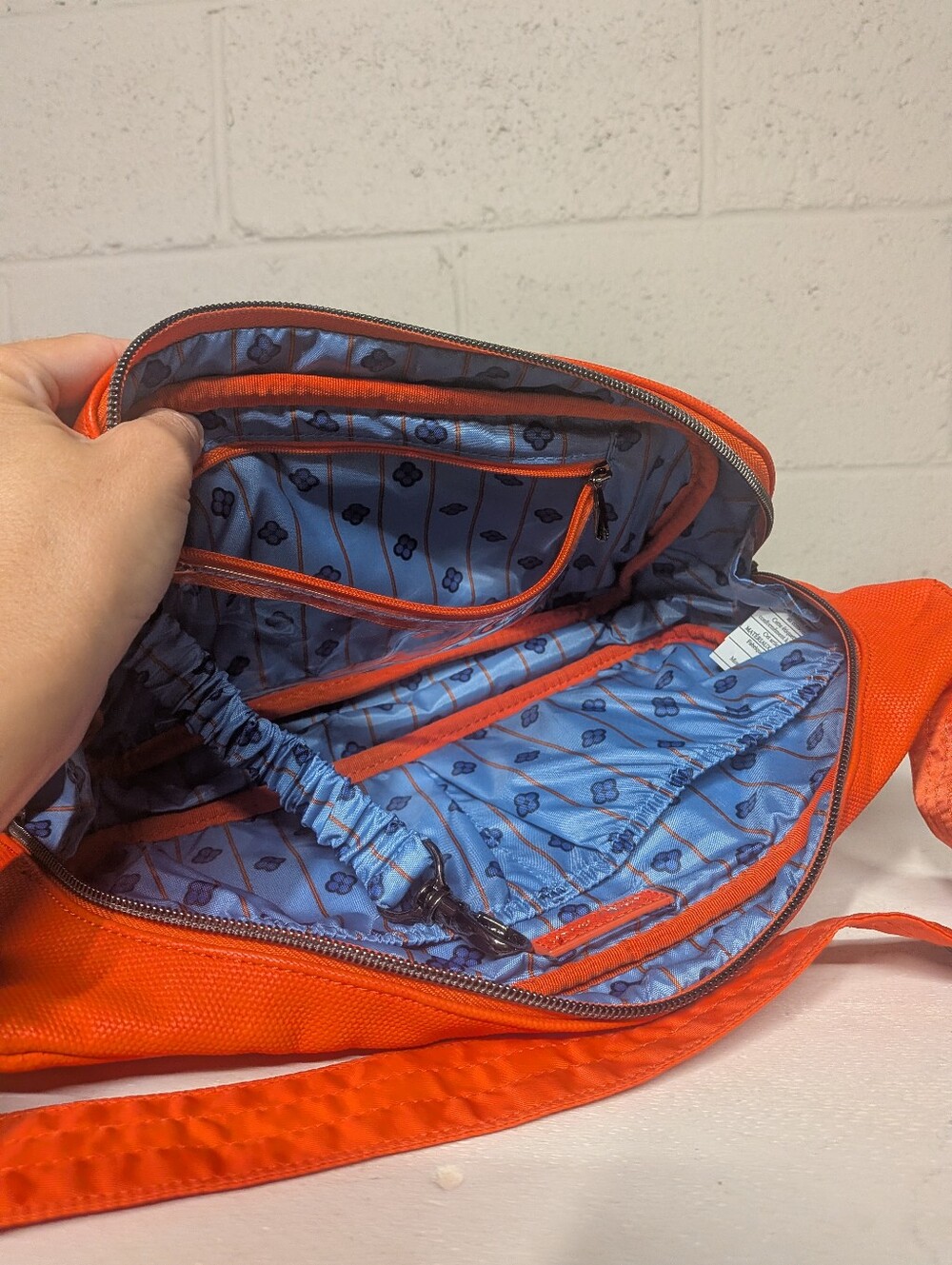 Lug Matte Luxe Belt Bag - Hitch, Papaya Orange - Picture 6 of 7